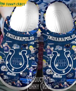 Indianapolis Colts Crocs Clog Slippers By Crocs Clog Slippers