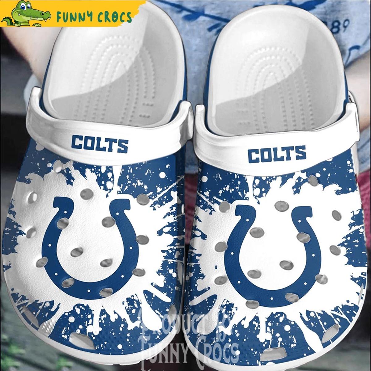 Indianapolis Colts Nfl Crocs Clog Slippers