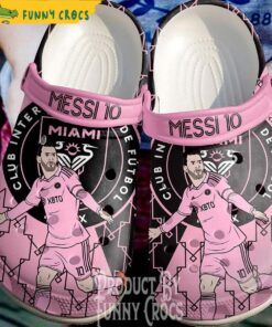 Inter Miami Lionel Messi Crocs Clogs