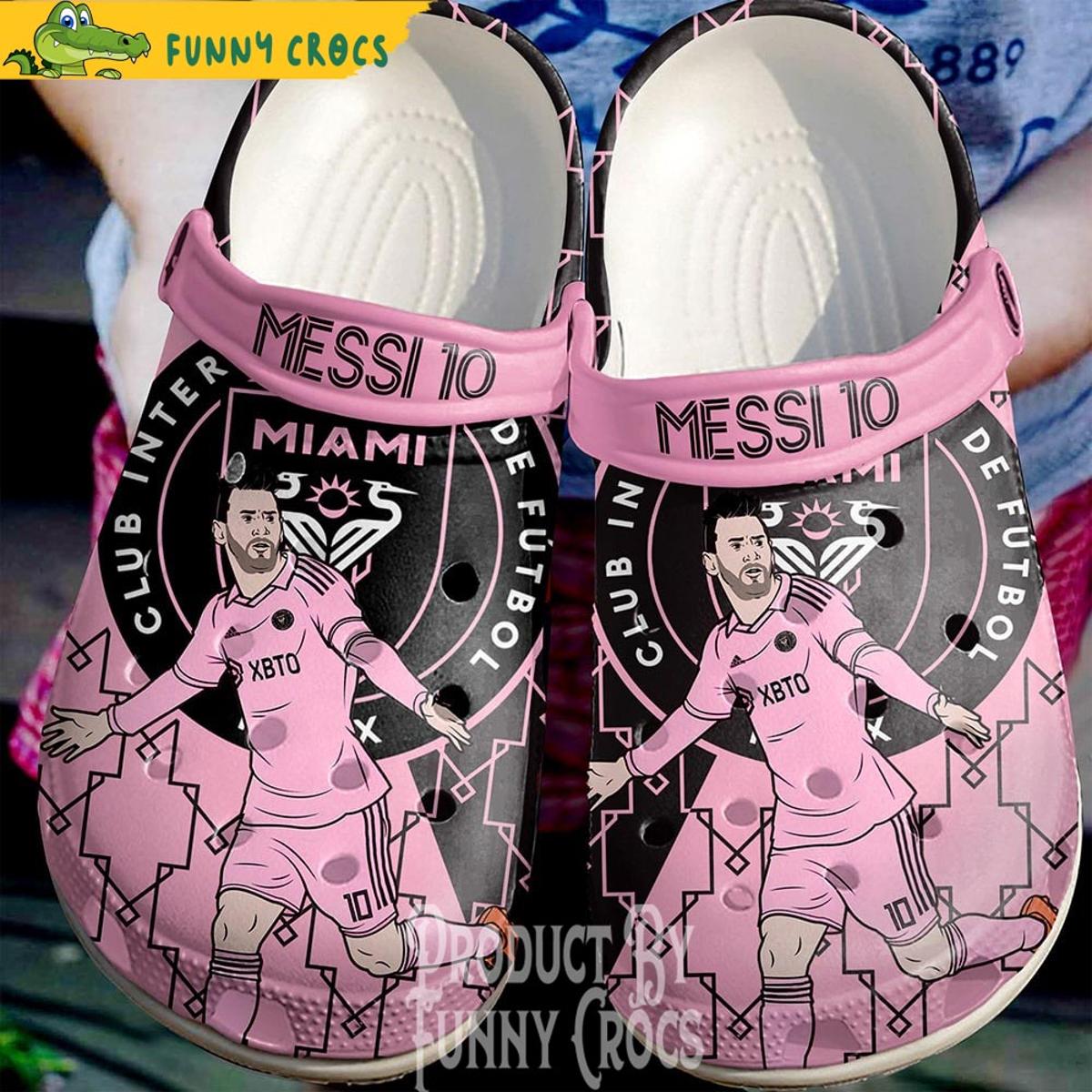 Personalized Argentina Messi Crocs Shoes