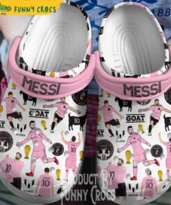 Inter Miami Messi Soccer Crocs Clog Shoes