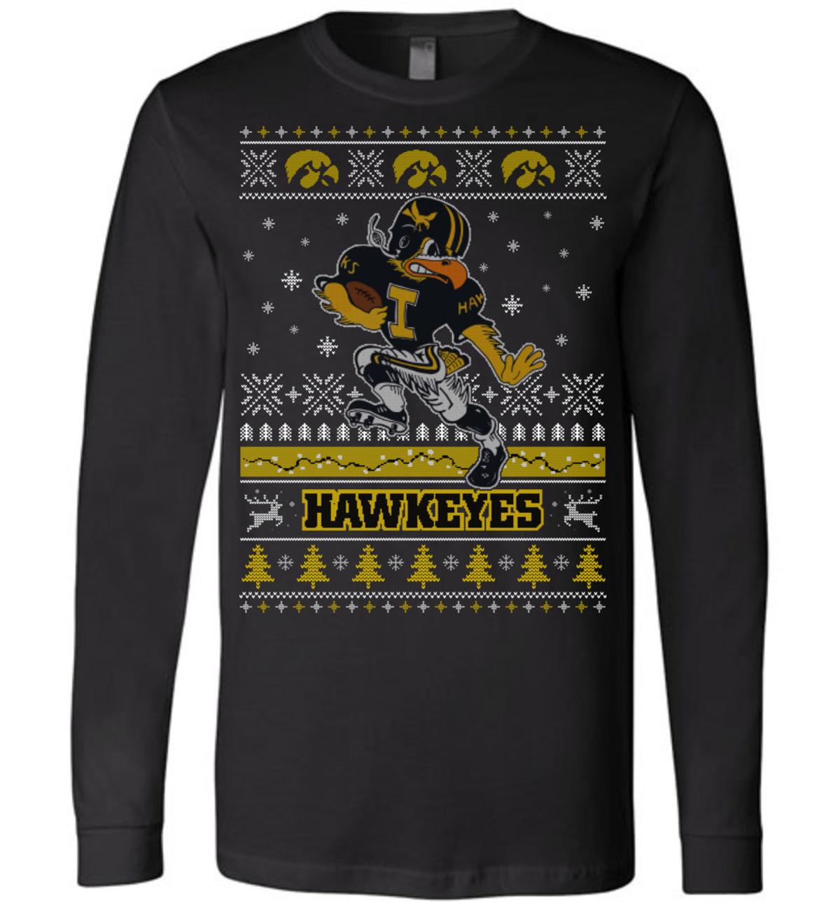 Iowa Hawkeyes Funny Christmas Sweater