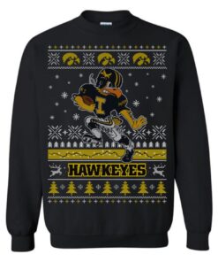 Iowa Hawkeyes Funny Christmas Sweater