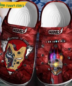 Iron Man Avengers Crocs Sandals