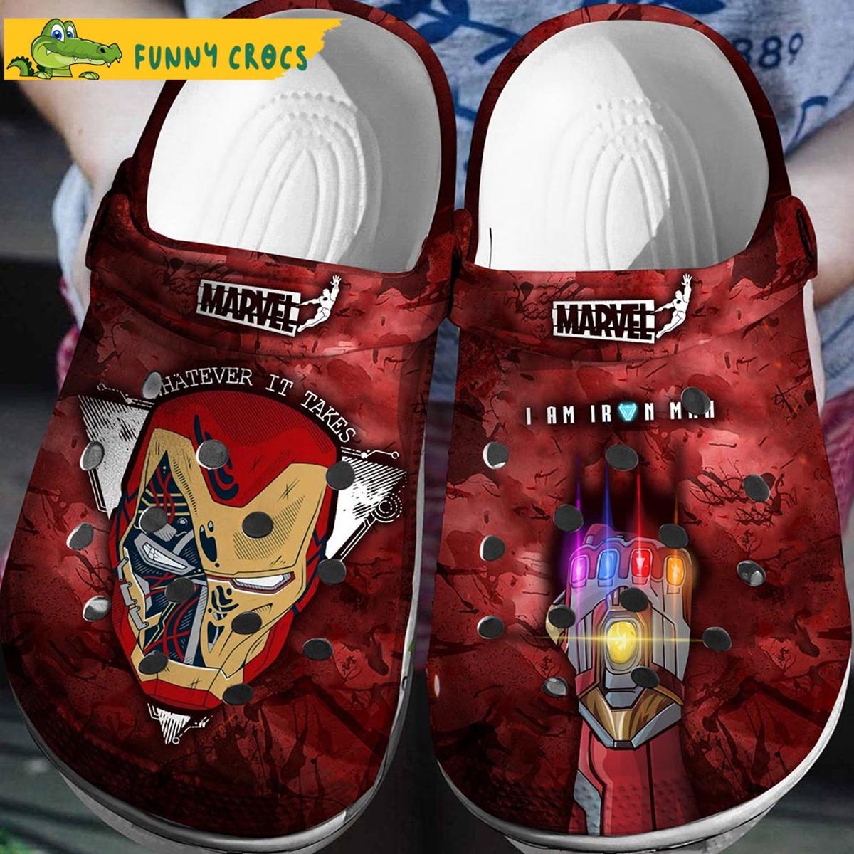 Iron Man Avengers Crocs Classic