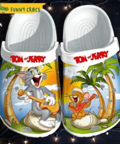 Cartoon Tom And Jerry Crocs Clogs Shoes