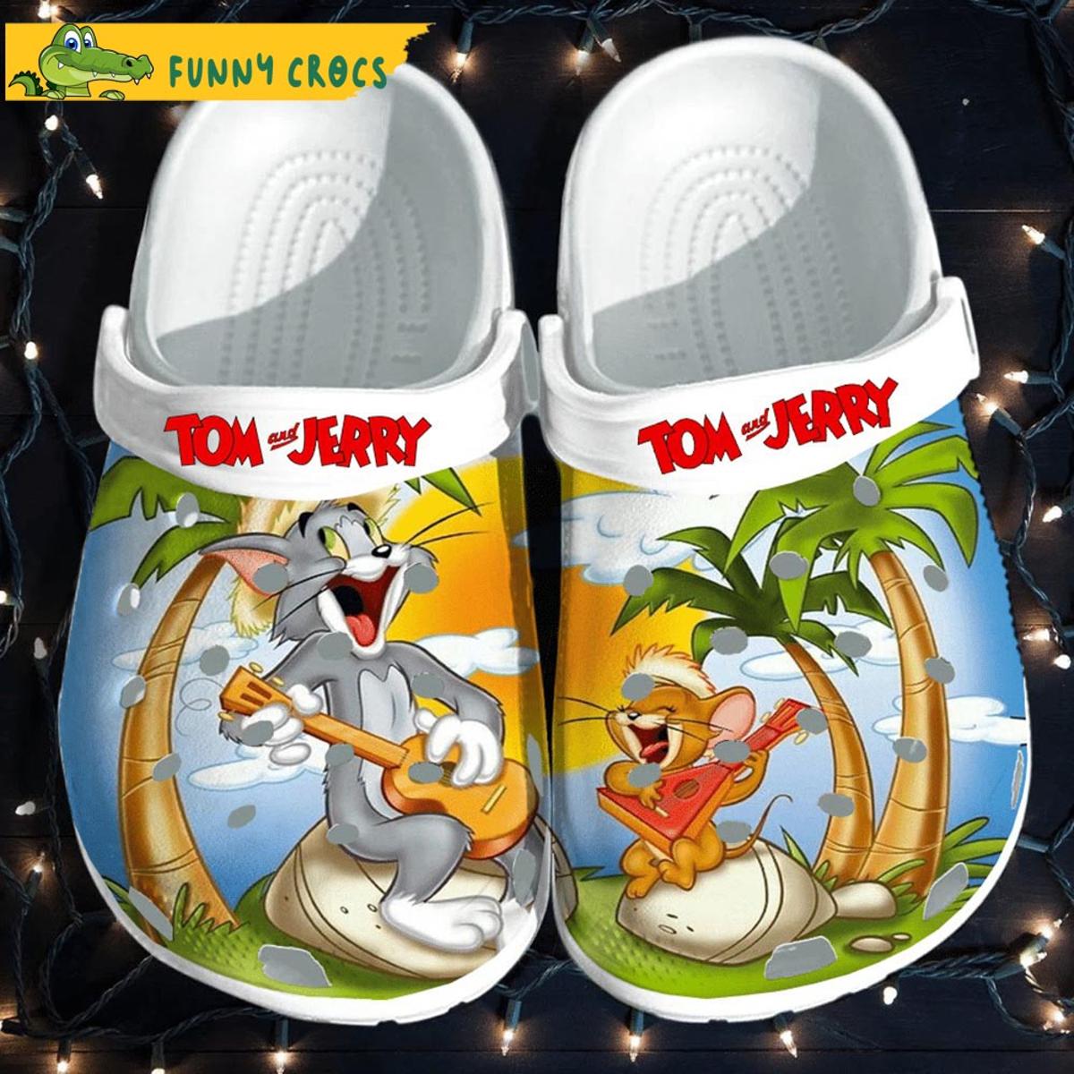 Personalized Cute Tom And Jerry Crocs Shoes