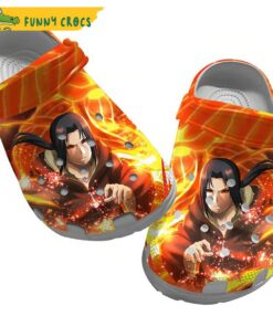 Itachi Mangekyou Sharingan Naruto Crocs Clog Shoes