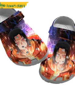 Itachi Uchiha Naruto Crocs Slippers