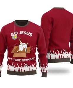 Its Your Birthday Jesus Ugly Sweater