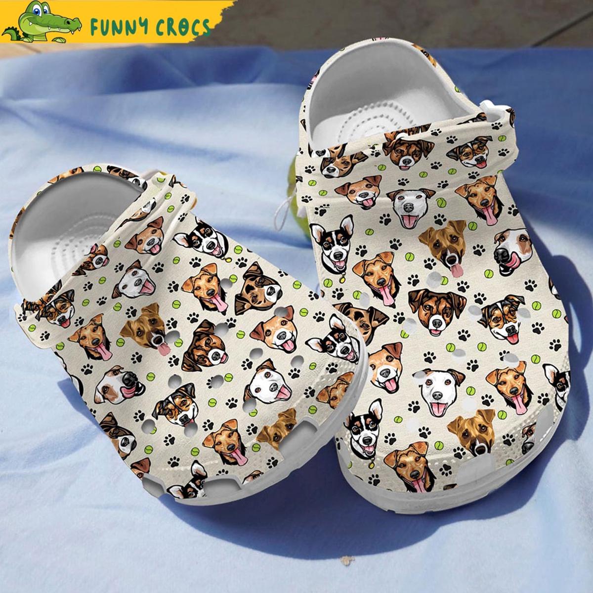 Personalized Jack Russell Crocs Slippers