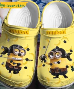 Jack Sparrow Minion Crocs Clog Shoes