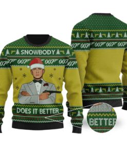 James Bond 007 Ugliest Sweaters For Christmas