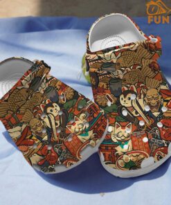 Japan Art Hippie Crocs Classic