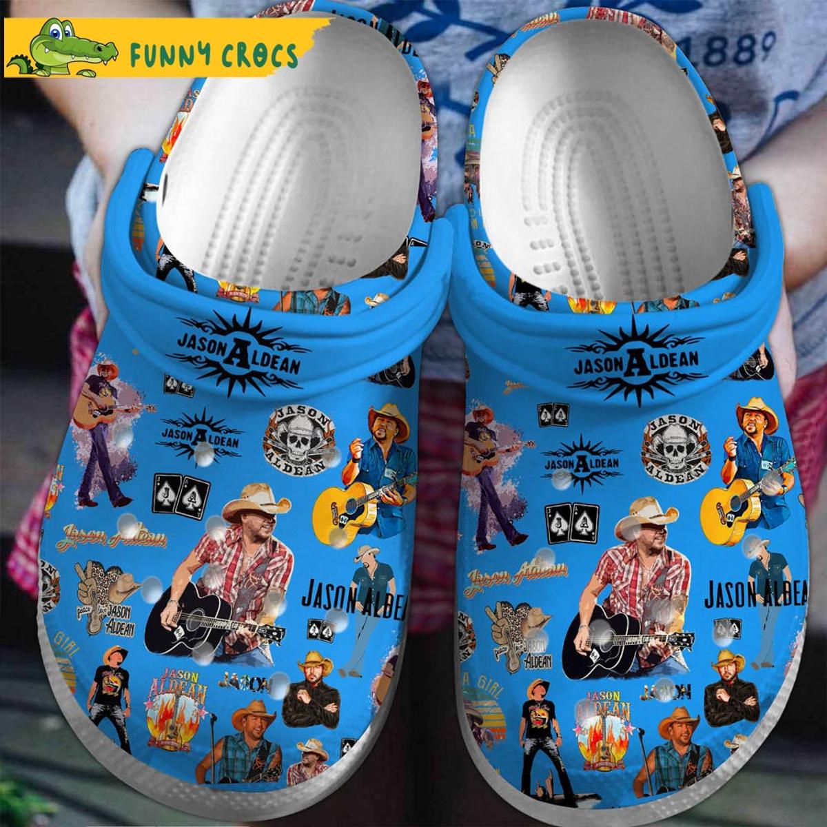 High Way Desperado Jason Aldean Crocs Sandals