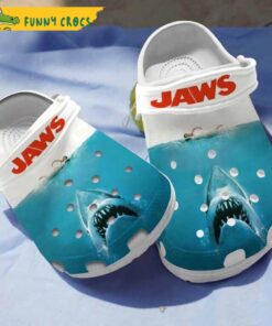 Come To Play The Game Shark Crocs Shoes