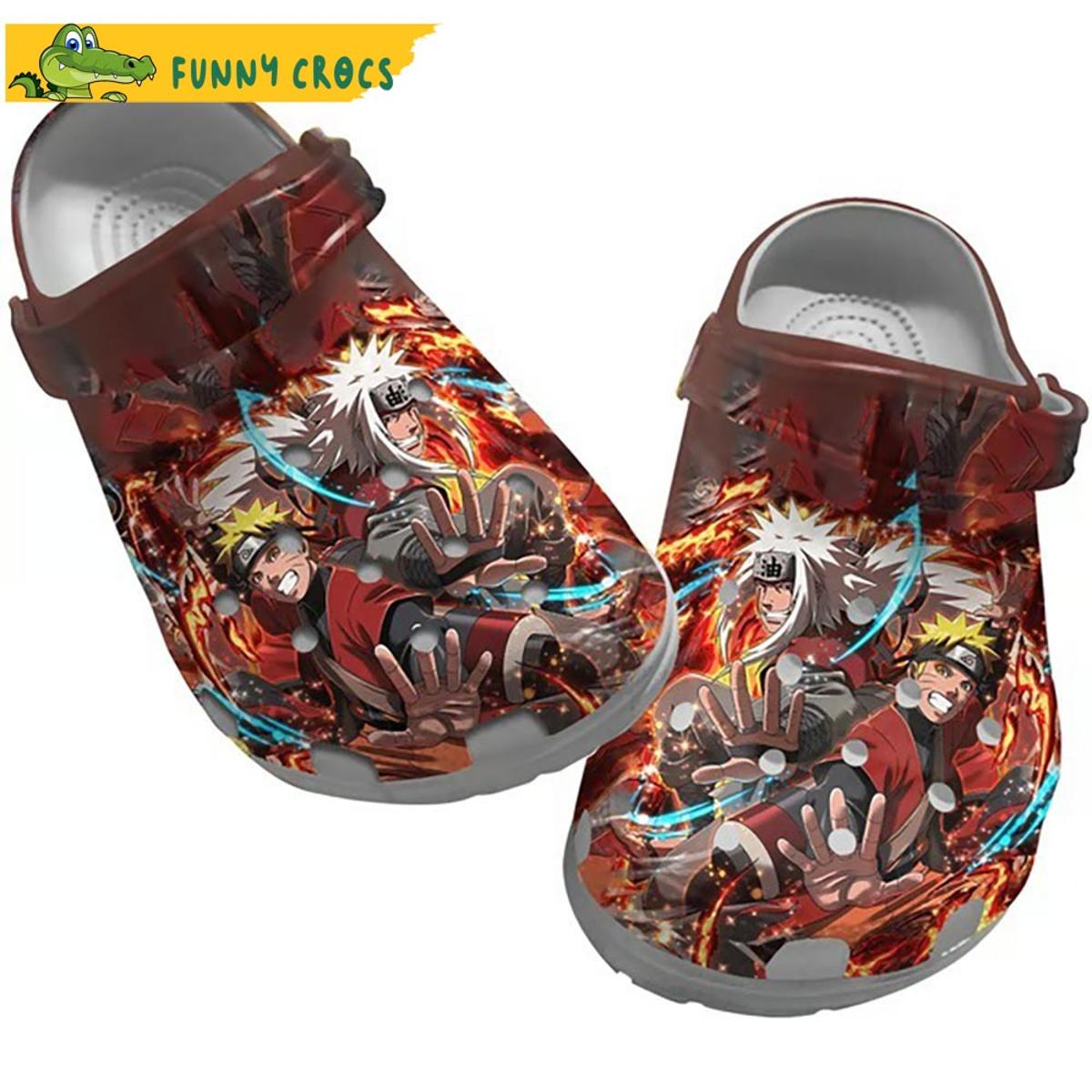 Japanese Anime Naruto Crocs Shoes