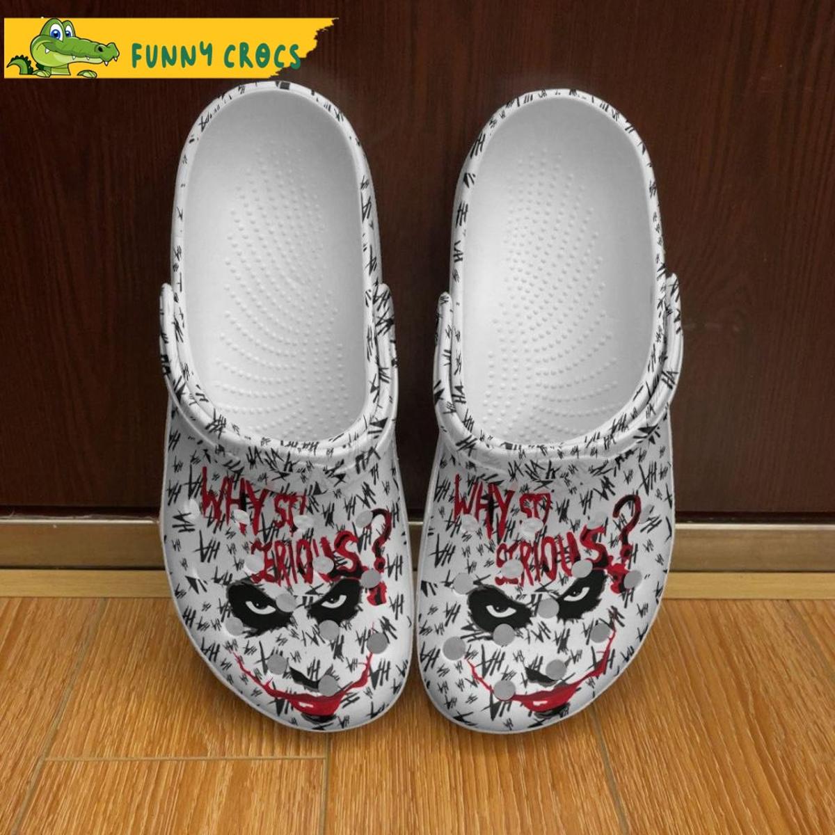 Joker Face Crocs Slippers