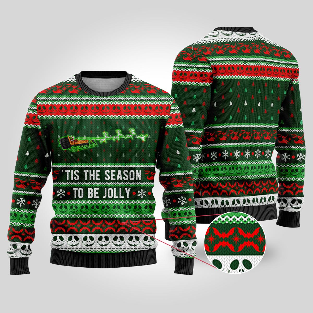 Jolly Nightmare Ugly Sweater