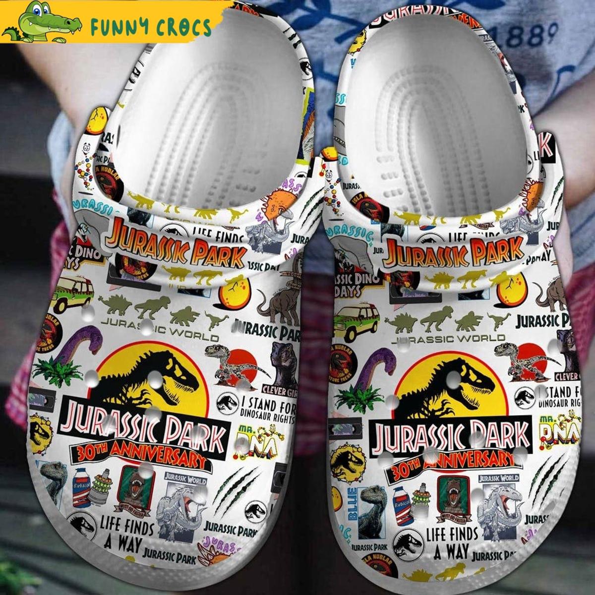 Jurassic Park Dinosaur Crocs Shoes