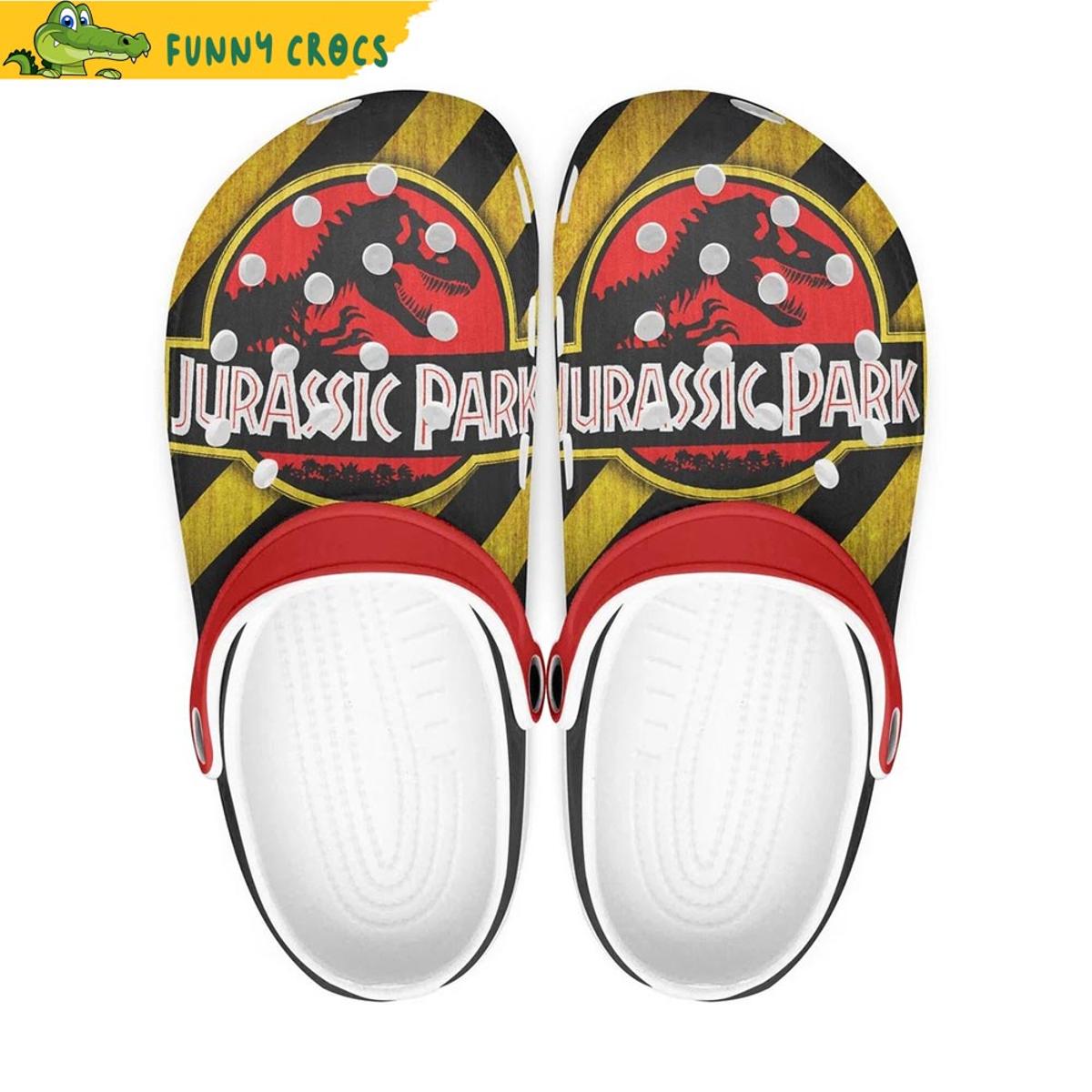 Custom 30th Anniversary Jurassic Park Crocs Shoes