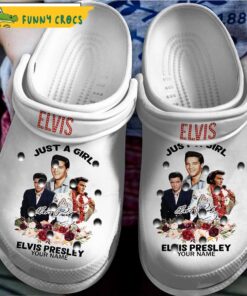 King Of Rock And Roll Elvis Crocs For Fans