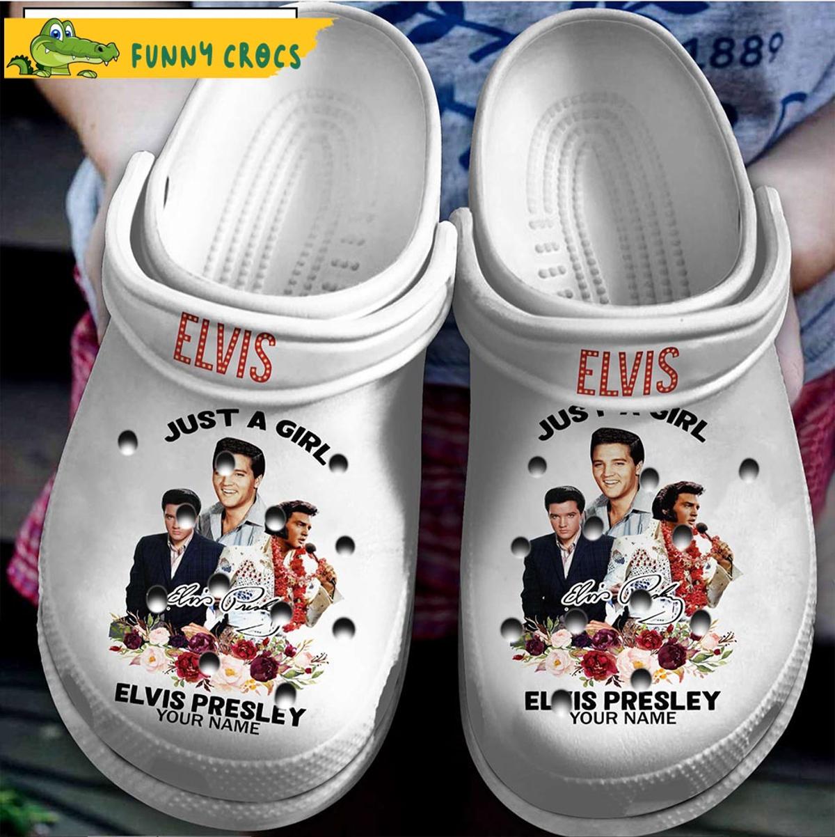 Elvis Presley Crocs Sandals