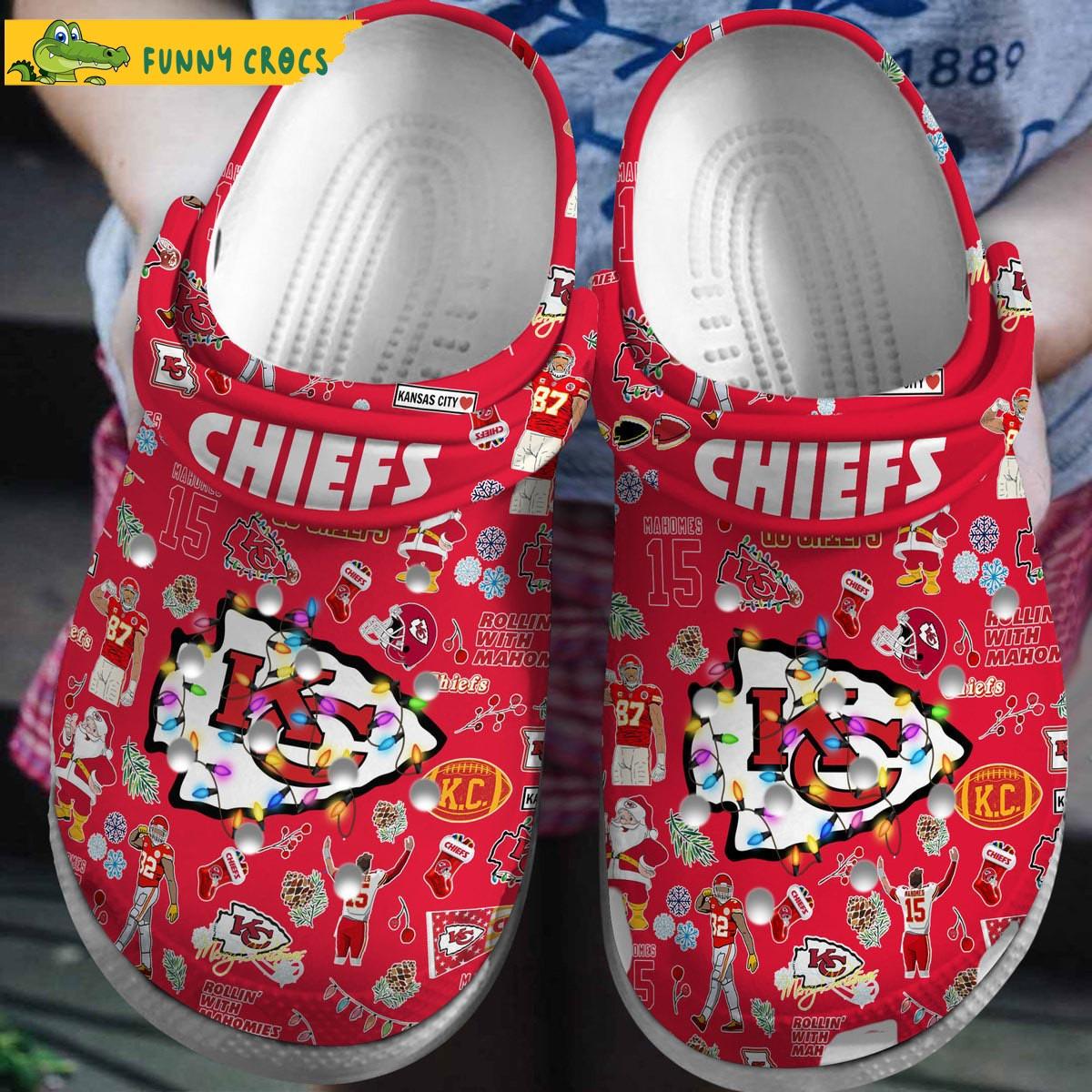 Kansas City Chiefs Nfl Crocs Sandals