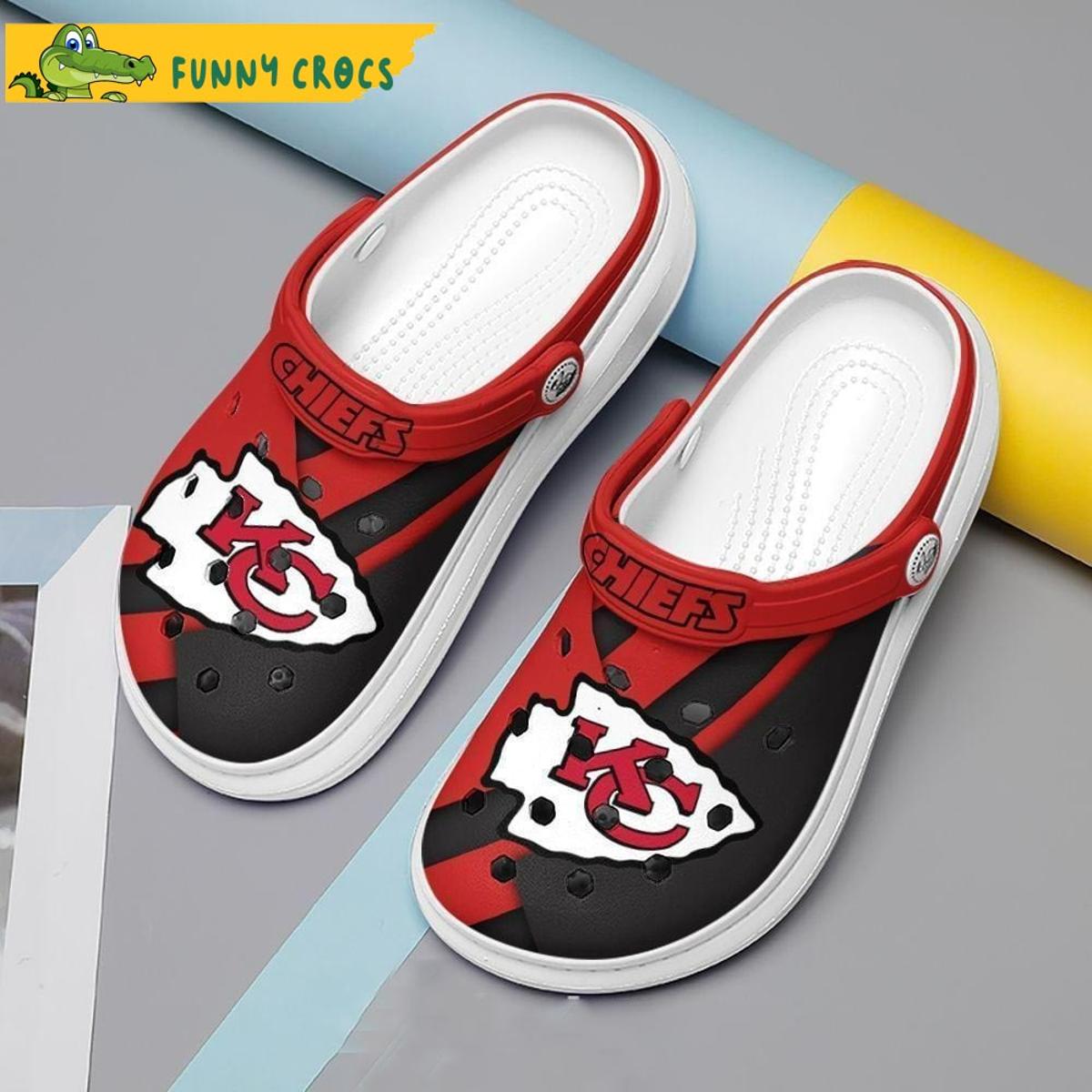 Kansas City Chiefs Crocs Clog Shoes By Crocs Clog Shoes