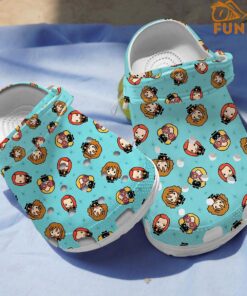 Kawaii Girl Harry Potter Crocs Light Blue