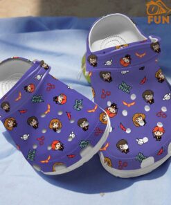 Kawaii Trio Harry Potter Crocs Purple