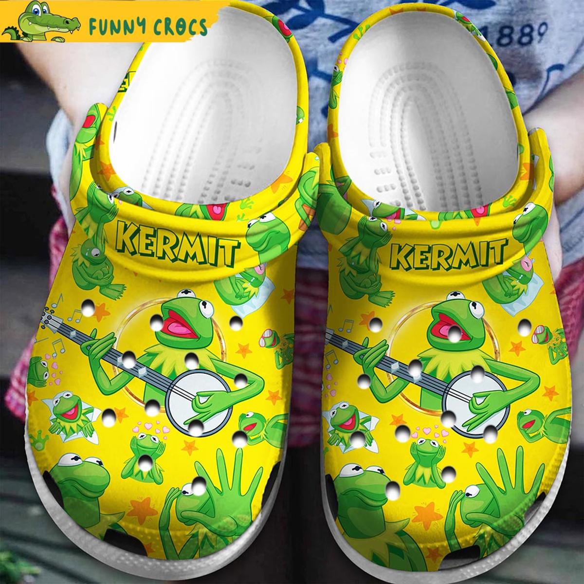 Personalized Miss Piggy Muppet Crocs Sandals