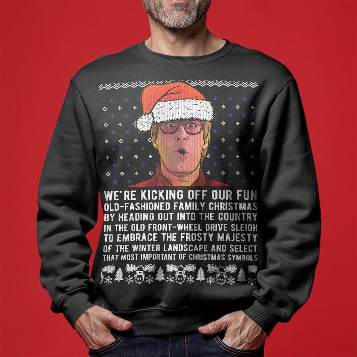 Funny Ugly Sweater Lexus Car