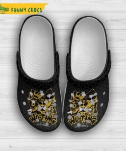 Colorful Clan Logo Wu Tang Crocs Clog Shoes