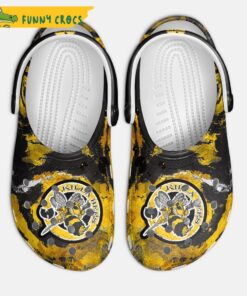 Killa Bees Wu Tang Crocs With Gold Logo