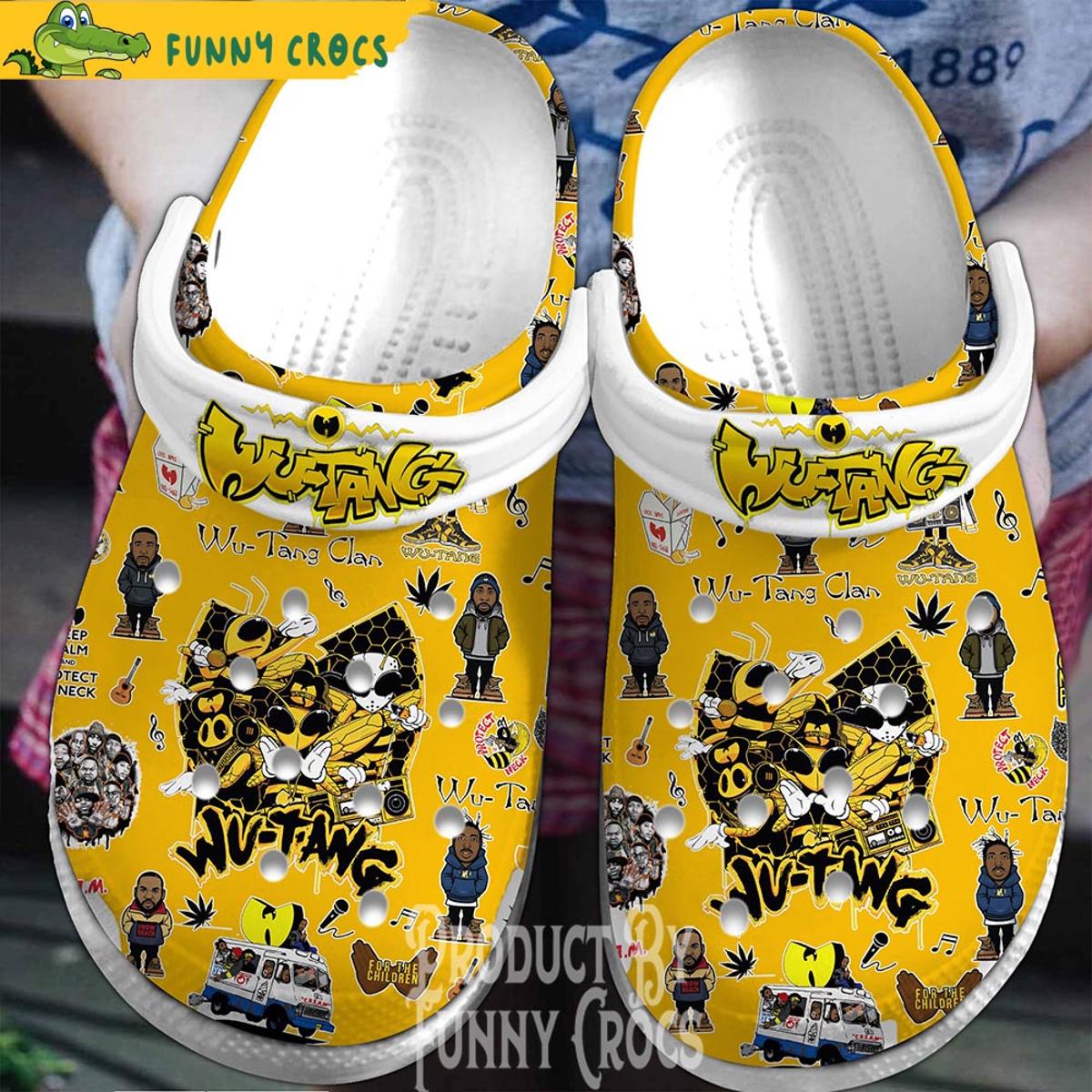 Wu Tang Clan Pattern Crocs Clog Slippers