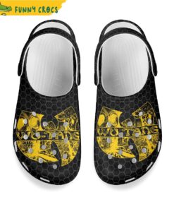 Killa Bees Wu Tang Crocs With Gold Logo