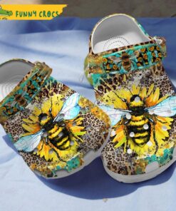 Beautiful Sunflower Butterfly Garden Crocs Clog Shoes