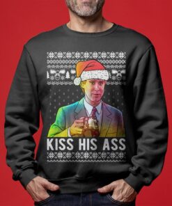 Kiss His Ass National Lampoon Ugly Sweater