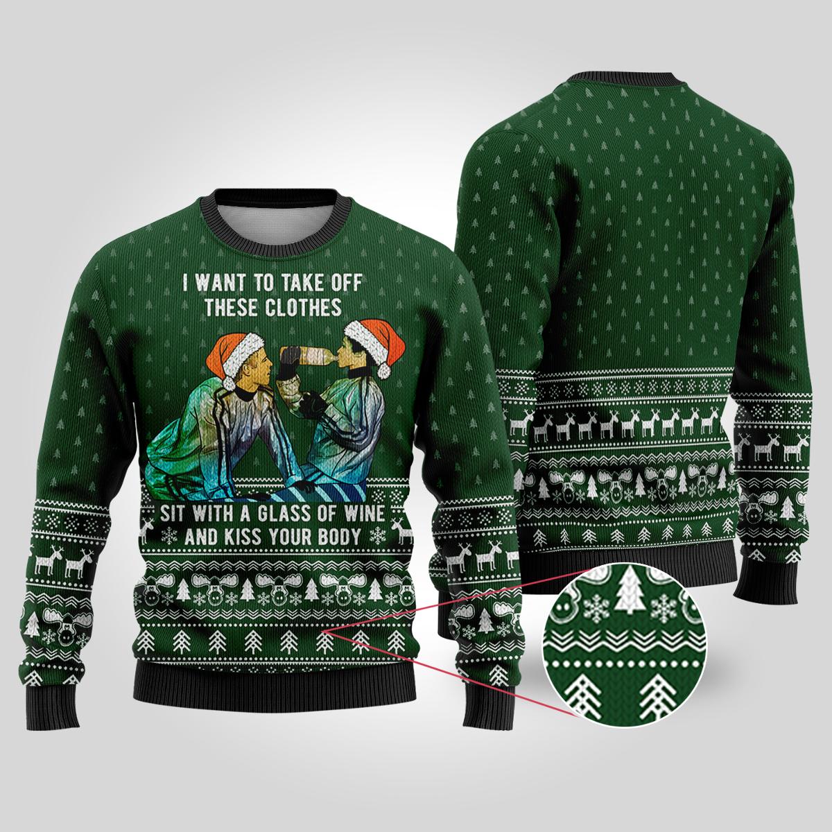 Sure He’ll Fall National Lampoon Christmas Sweater