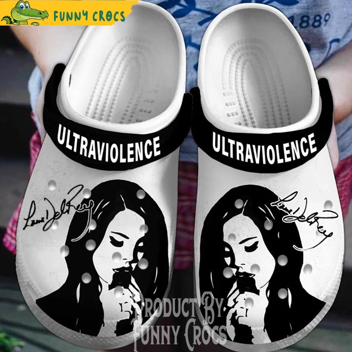 Lana Del Rey Smoking Singer Music Crocs Shoes