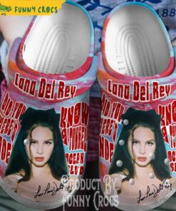 Lana Del Rey Young Music Crocs Logs