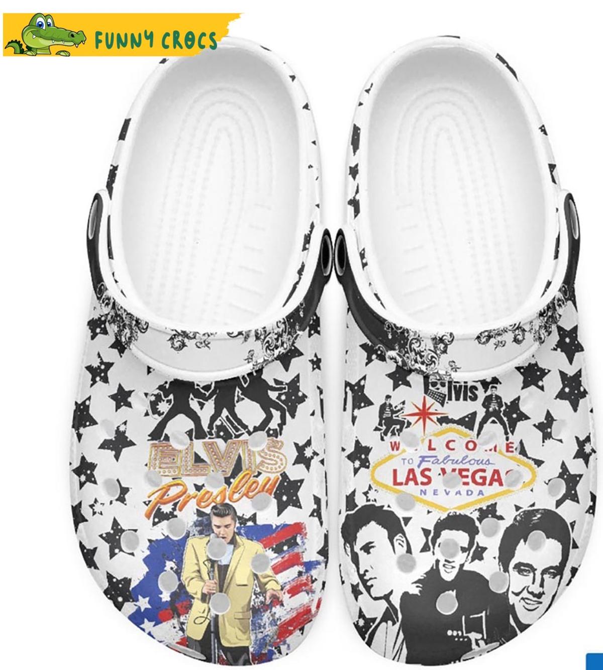 Tcb Elvis Crocs Clog Shoes