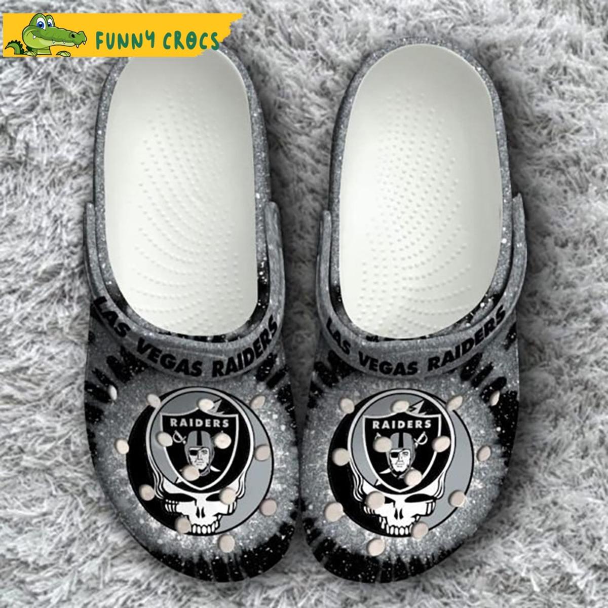 Las Vegas Raiders Tide Nfl Crocs Slippers