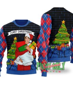 Last Christmas George Michael Funny Christmas Sweater