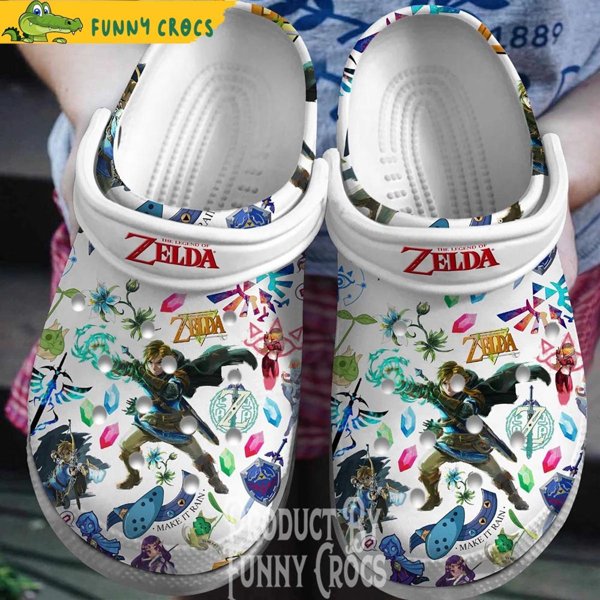 The Legend Zelda Crocs Shoes