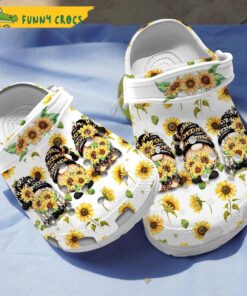 Leopard Gnomes Garden Crocs Shoes