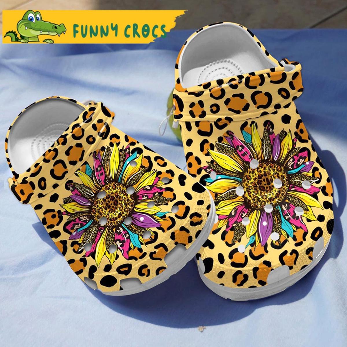 Mama Bear Sunflower Gifts Crocs Slippers