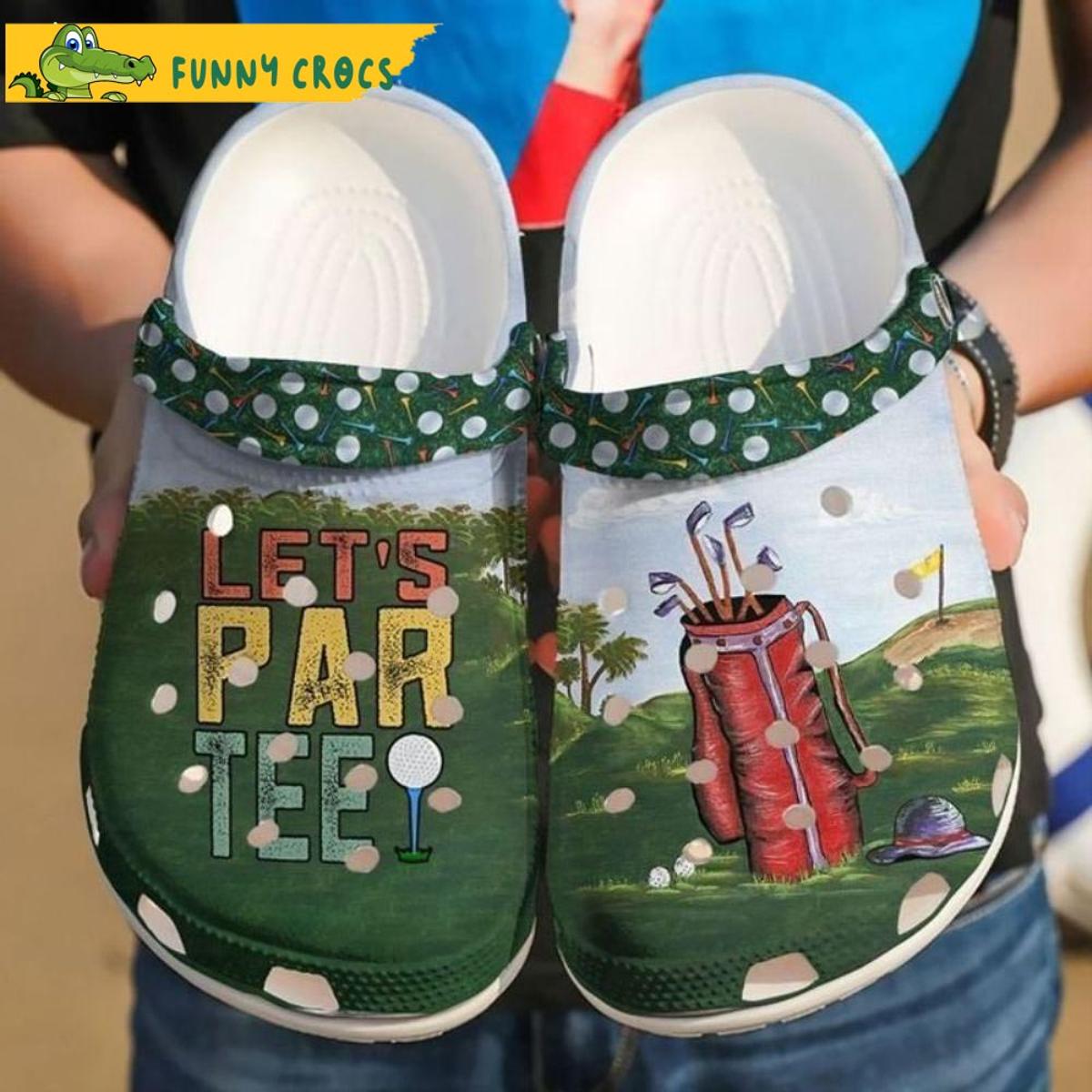 Life Is Full Of Important Choices Golf Crocs Classic