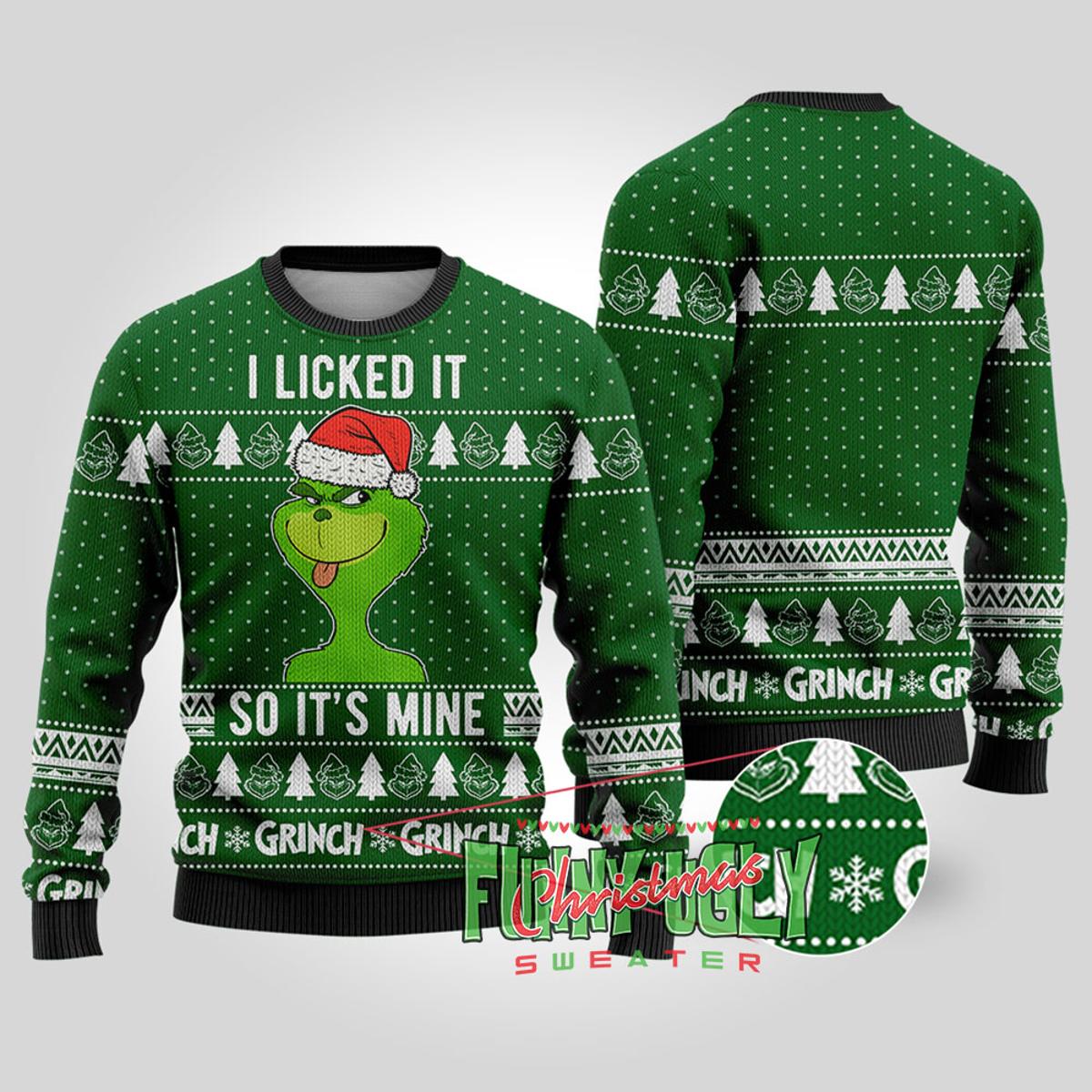 Bad Thing Grinch Sweater